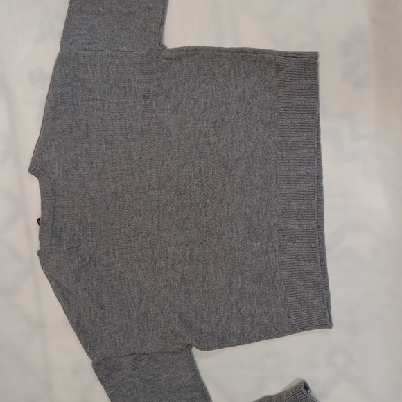 H&M Divided Pearl Beaded Pullover‎ Sweater Light Gray Size S - Picture 6 of 8